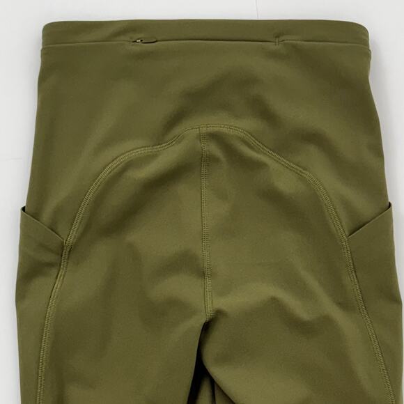 Lululemon Swift Speed High-Rise Crop 21" Leggings in Bronze Green Size 2 - Picture 7 of 9